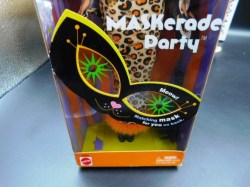 barbie masquerade party mask